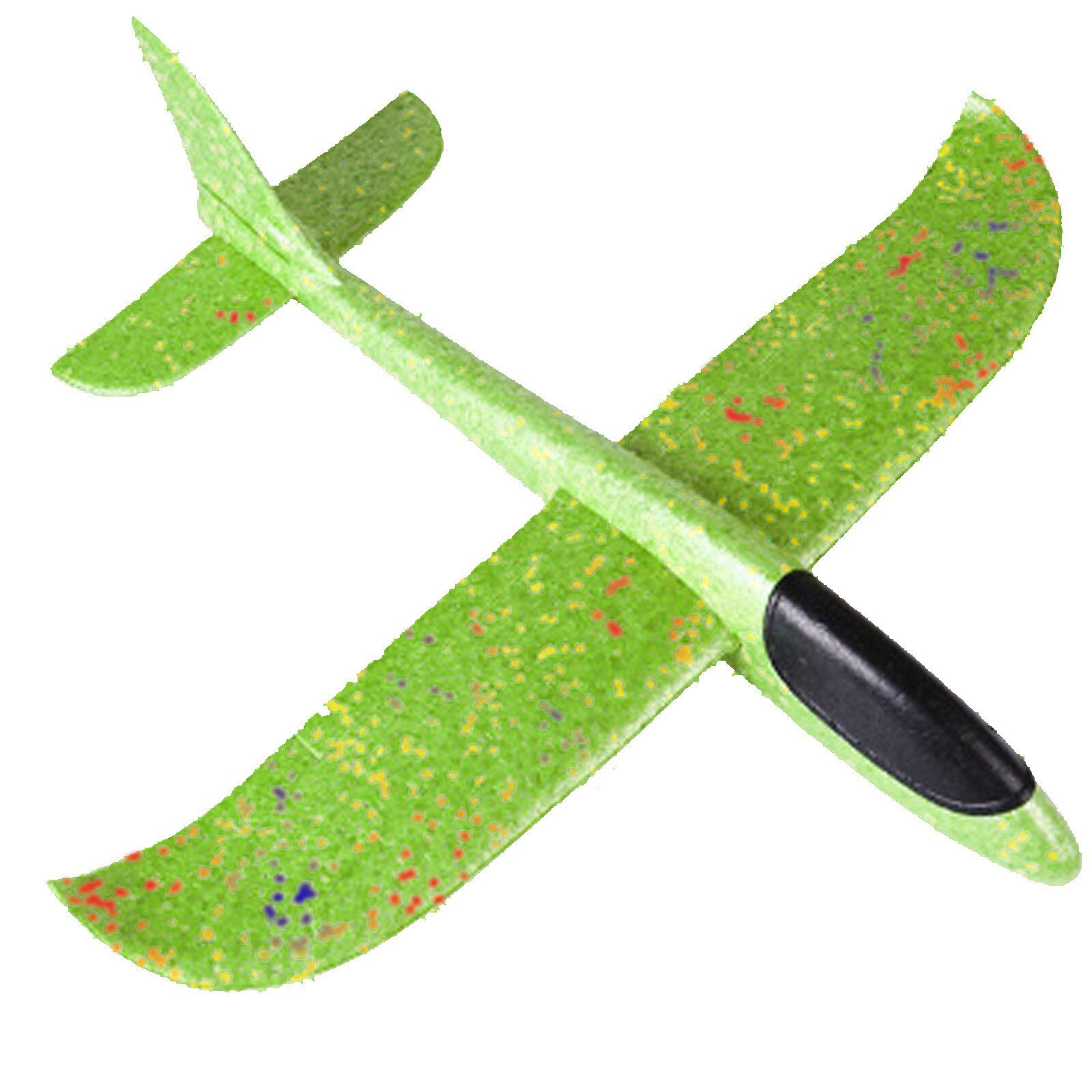 Foam Throwing Glider Toy Airplane Aircraft Multiple Colour Toy Hand Airplane Model Glow Toys Throw The Plane ألعاب منتج جديد