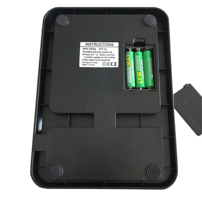 Hand-made Coffee Electronic Scale Coffee Beans Weighing Timing LED Screen Can Bear 3kg/5kg Accurate 0.1g