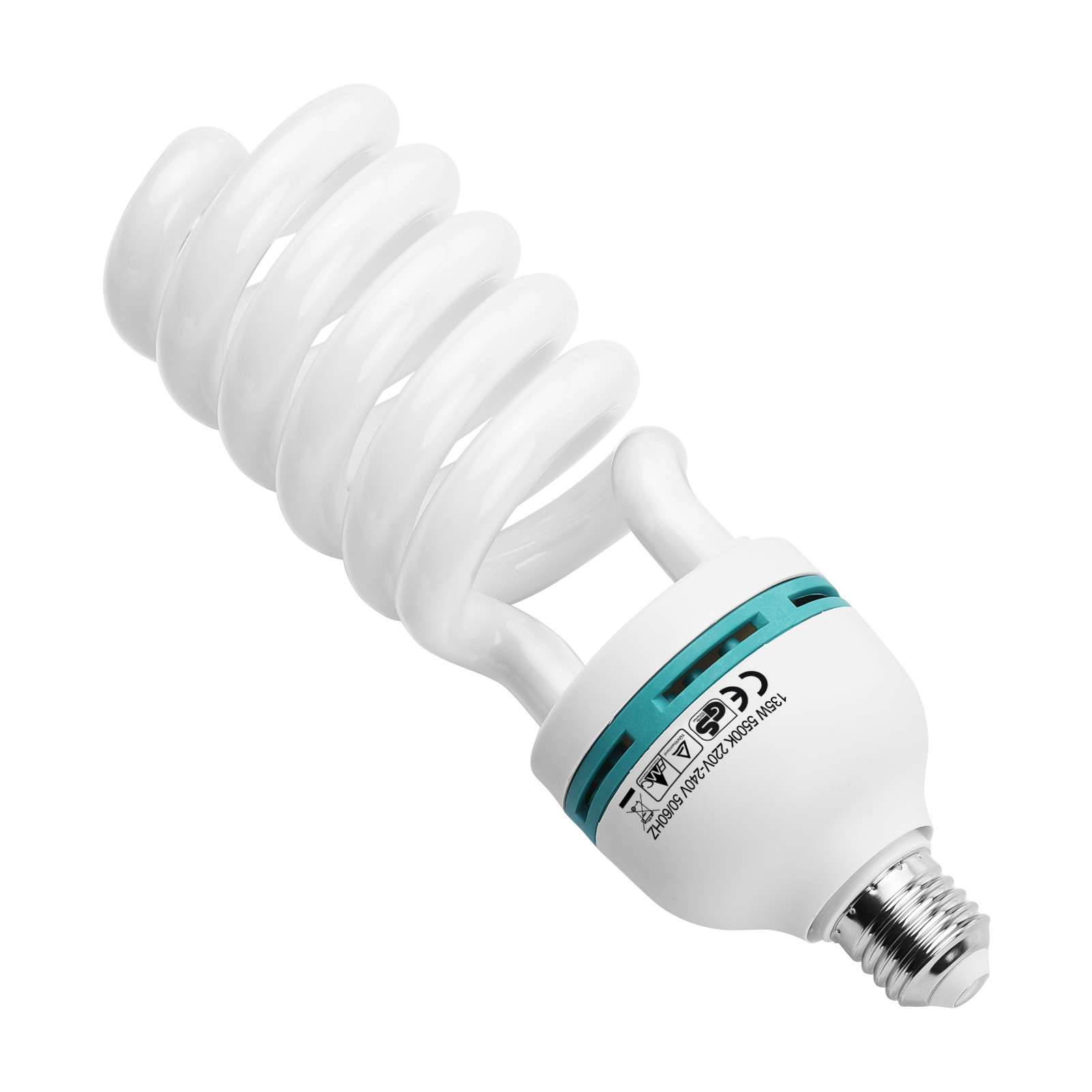 Andoer Spirale Leuchtstofflampe 135w 5500k Tageslicht E27 Steckdose Energie einsparung für Studio fotografie Video beleuchtung