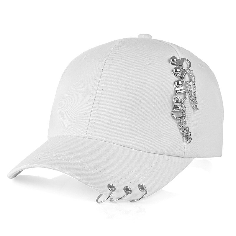 Snapback Mannen Vrouwen Mode Verstelbare Kpop Live De Vleugels Hip Hop Tour Hoeden Ring Verstelbare Baseball Caps Garros Hoed zon Cap: WHITE