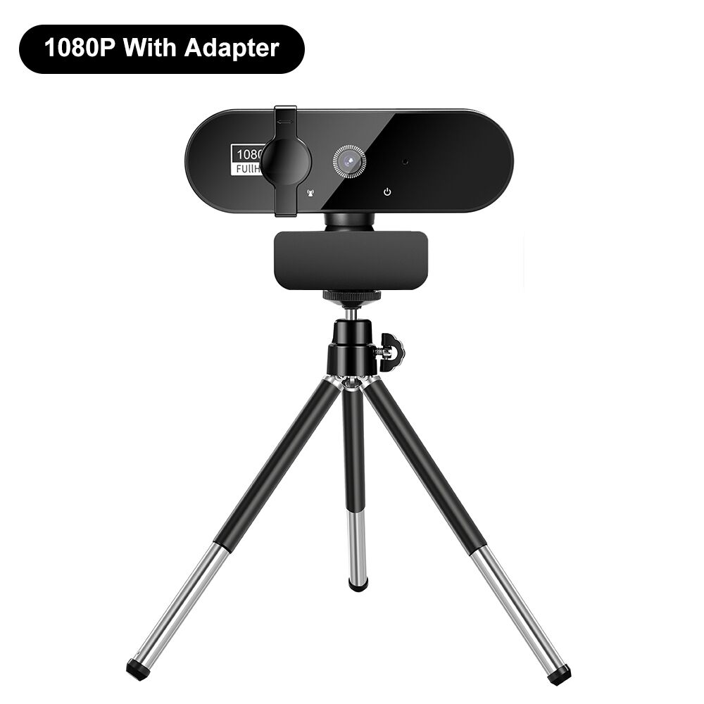 2K 4K Webcam 1080P Web Camera Cam Kan Met Microfoon Statief Voor Pc 1080P Autofocus Camera om Computer Usb Full Hd Web Camera: 1080P With Tripod