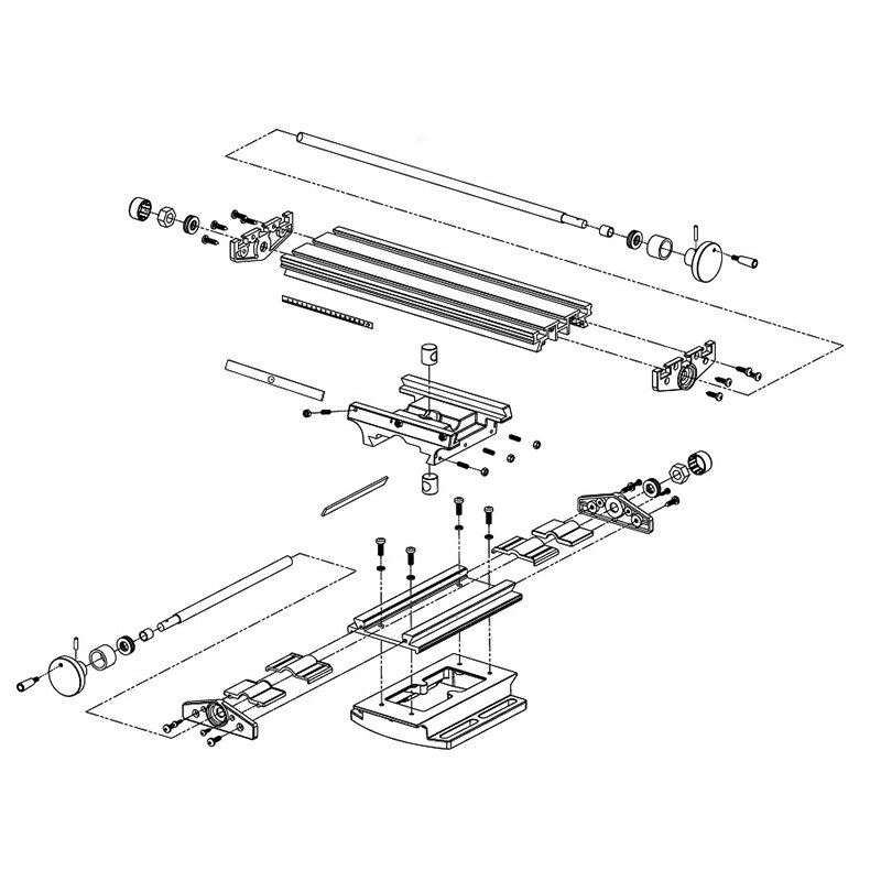 Big Compound Vise Milling Working Cross Table Bench Slide Table Aluminum Work Drilling Machine For Bench Drill X-Y Adjustment