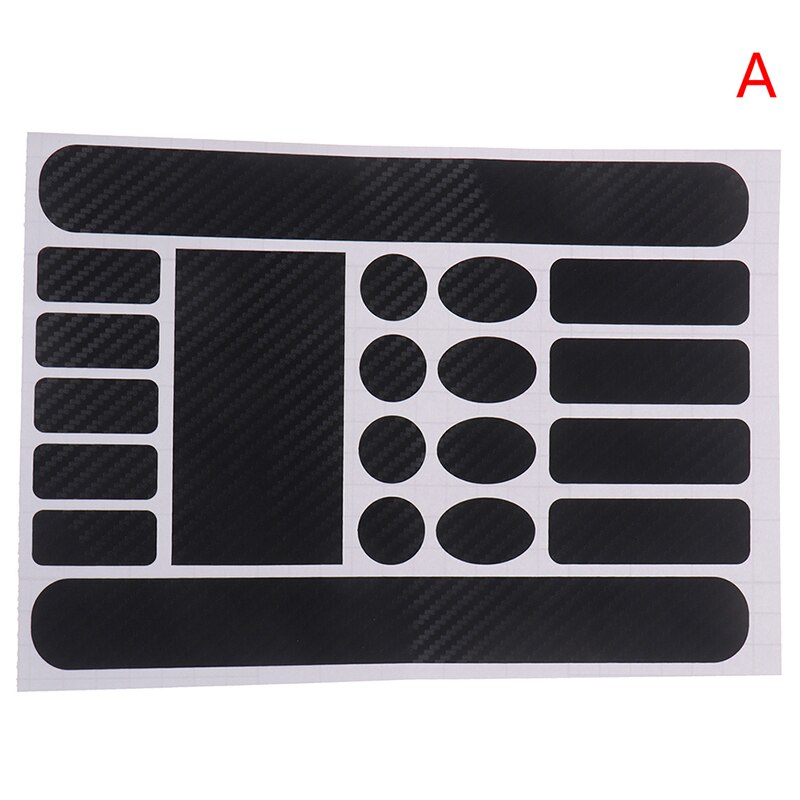 Cycling Bike Stickers Decals MTB Road Bike Frame Sticker Bicycle Rack Stickers Paint Protection Film Protect Kit: Carbon grain