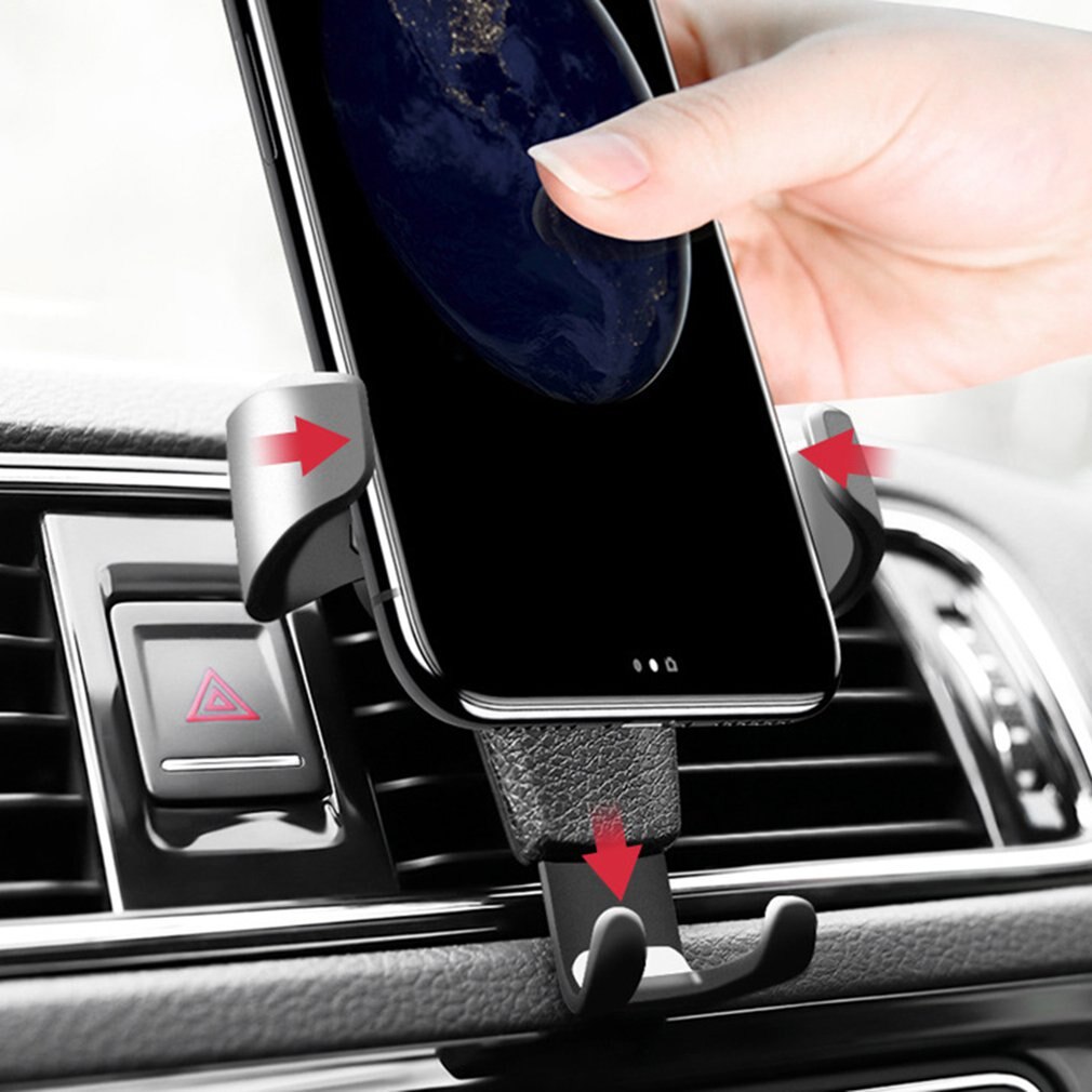 Universal Gravity Car Holder For Phone In Car Air Vent Clip Mount No Magnetic Mobile Phone Holder Cell Stand