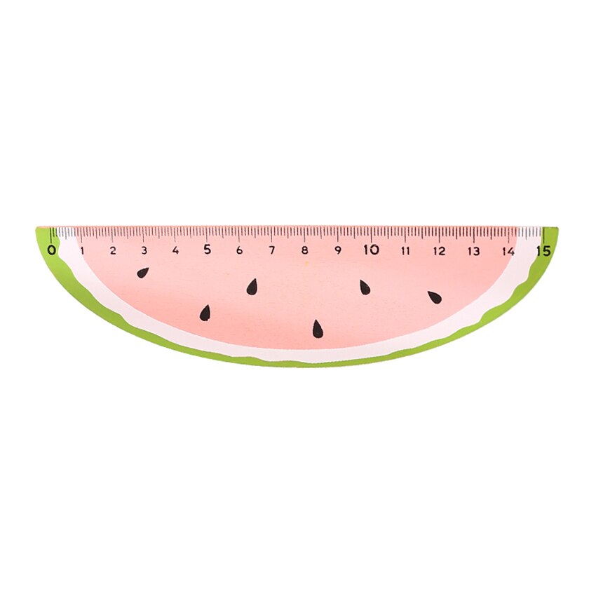 Fruit Ruler Plastic Fresh Fruit Ruler 15cm Drawing Ruler Strai... – Grandado