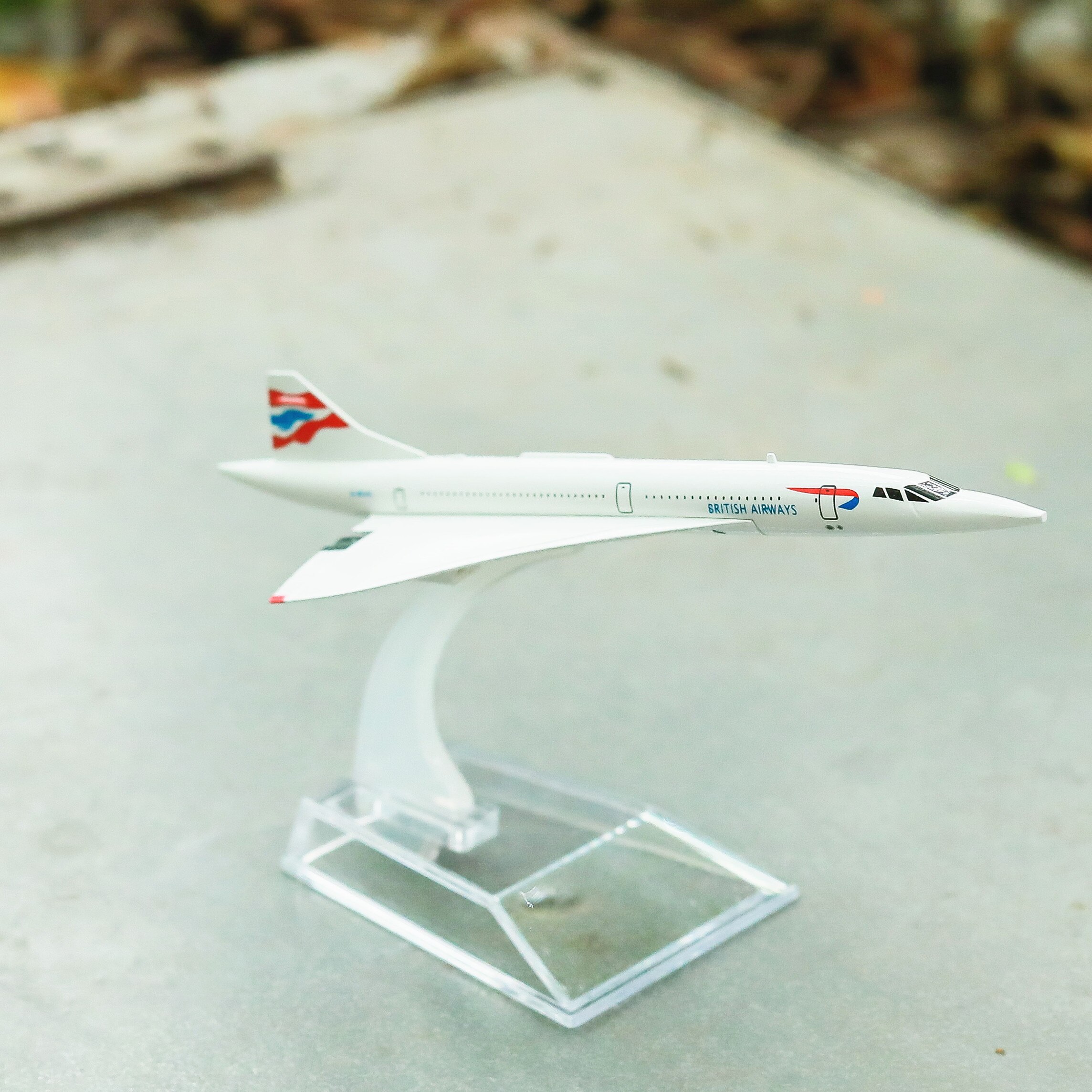 British spo2 Concorde Aircraft Model 6 pollici Aviation Metal Diecast Home Office Ornament giocattoli in miniatura