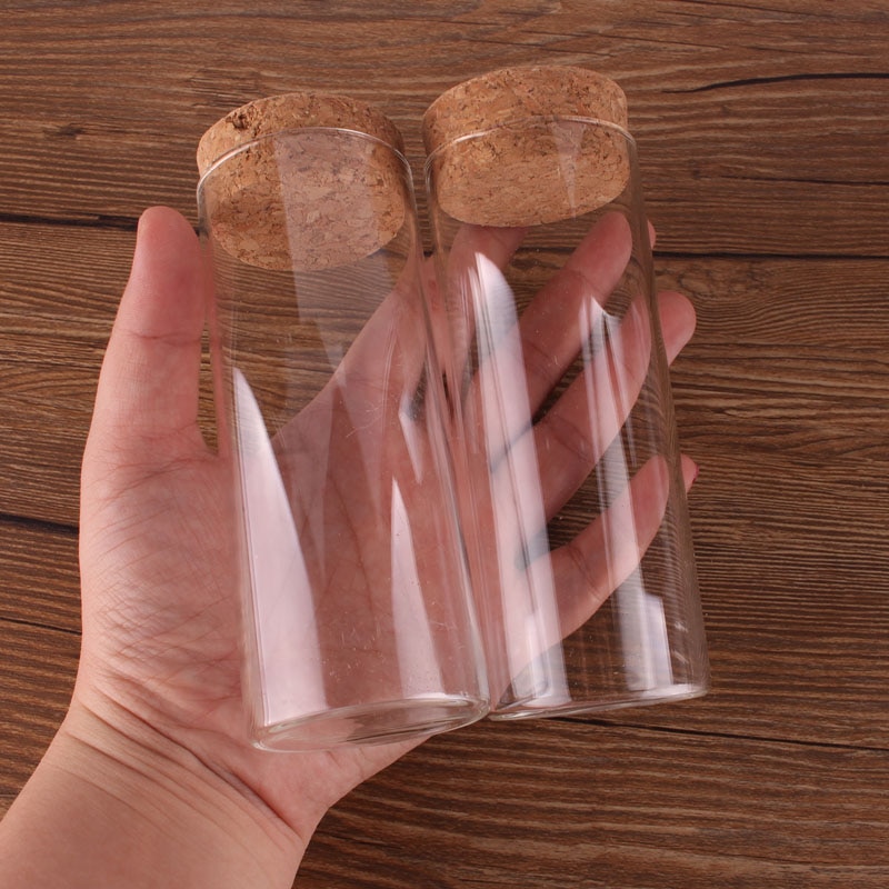12 sztuk 120 ml rozmiar 47*120mm probówki z korka korek pojemnik na przyprawy słoiki robić magazynowania fiolki DIY rękodzieło