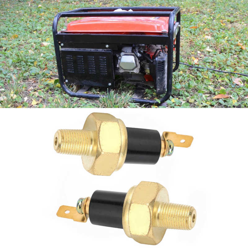 2PCS Oil Pressure Switch Sensor Alarm Fit for 178F/186F 3KW TO 5KW Air Cooled Diesel Generator Parts
