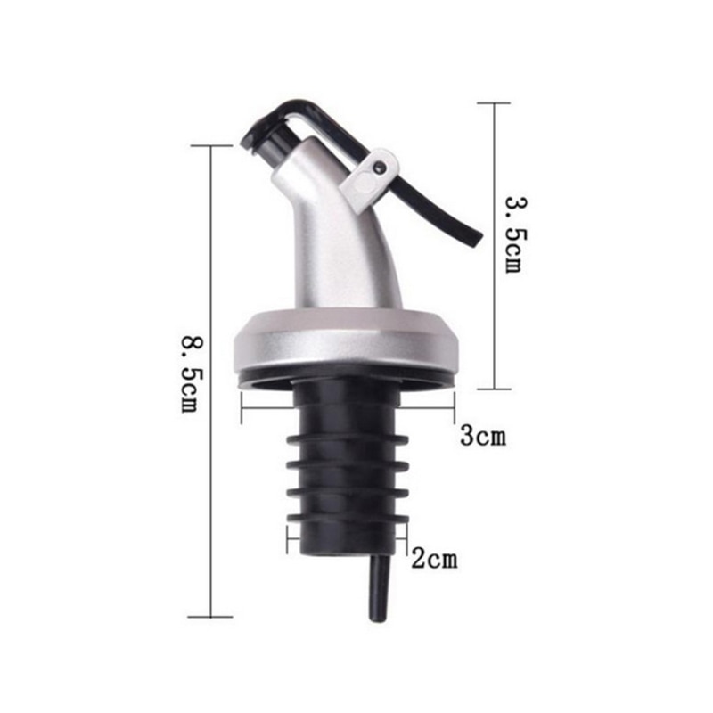 Bouteille liège bec verseur distributeur pour cuisine huile d'olive vinaigre outils cuisine chaude marchandises huile bouteille assaisonnement cuisine