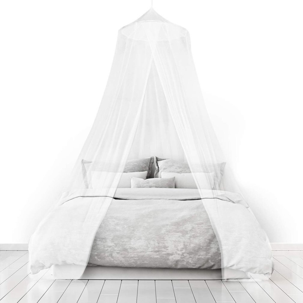 Summer Breathable Mosquito Net Romantic Round Princess Mosquito Net Home Decoration Bed Canopy