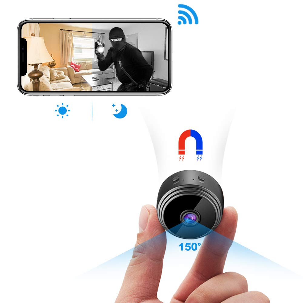 Hd 1080P Mini Camera Wifi Camera Met Nachtzicht En Bewegingsdetectie Remote Wireless Home Security Surveillance Camera