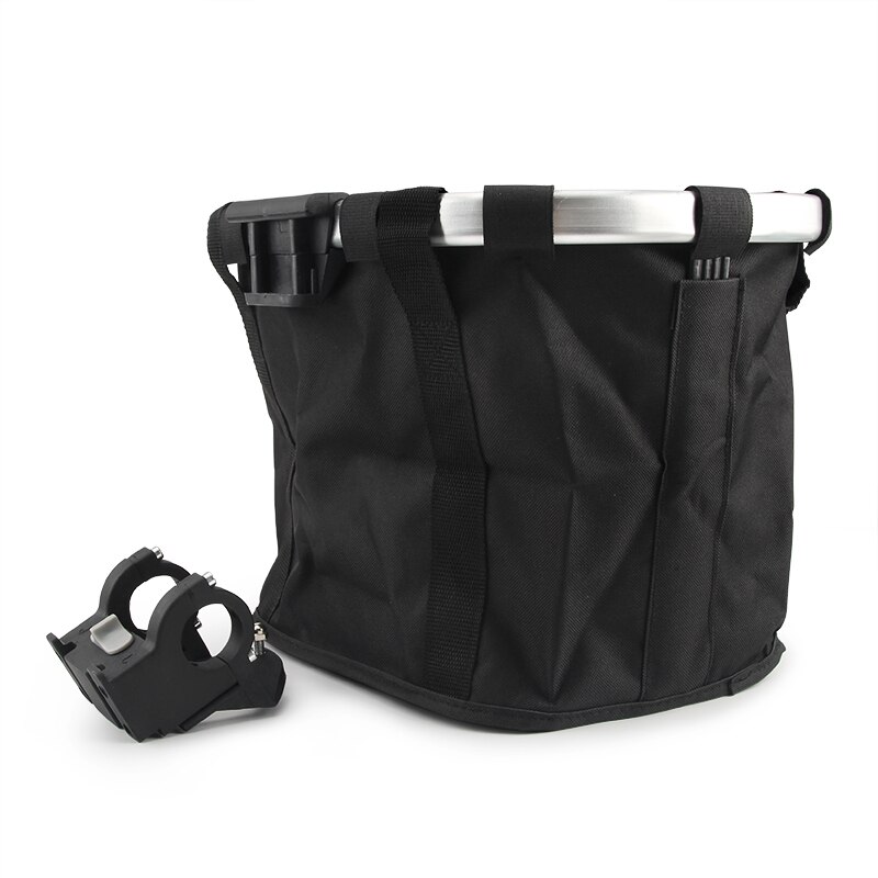 Sac de transport de vélo pour animaux de compagnie, pour chiot chat, siège de transport de vélo pour petit chien, panier de voyage amovible, accessoires de voyage: Black