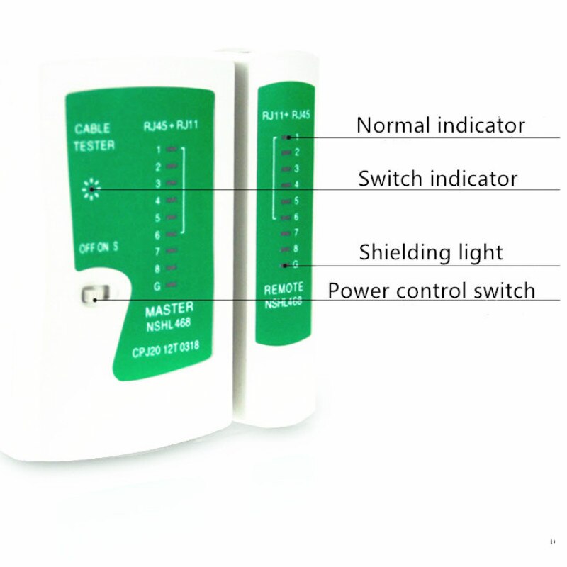 Networking-Tools Kit Netzwerk Kabel Tester RJ45 RJ11 RJ12 CAT5 UTP LAN Kabel Linie Detektor Tracker Remote-Test Werkzeuge