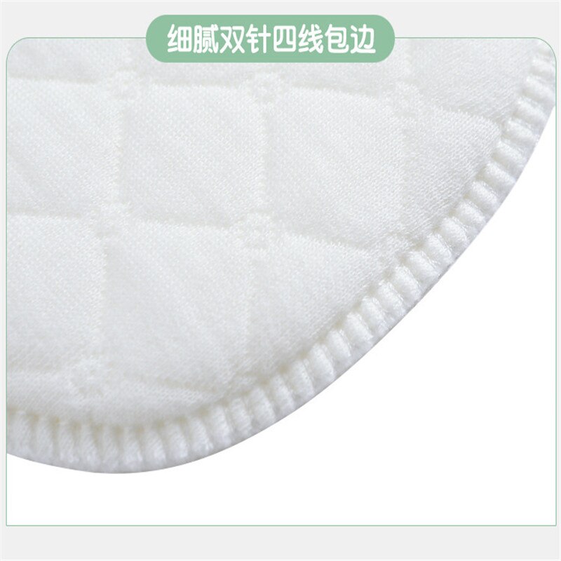 Pares de almohadillas 6 de algodón respirables lavables parágrafo lactancia pecho almohadilla de alimentación de lactancia bebé mater