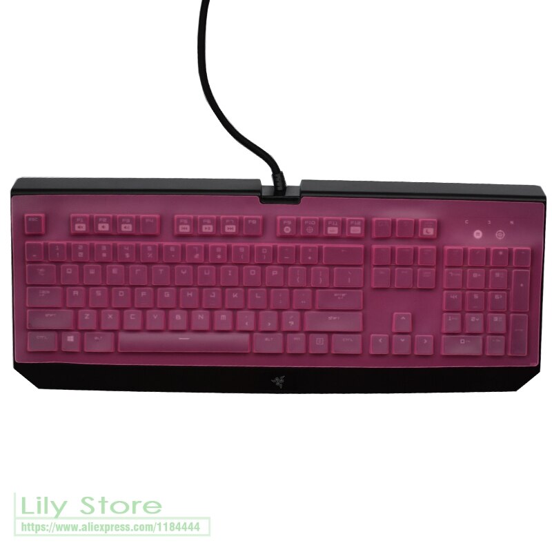 Waterproof and dustproof Transparent Keyboard Skin Cover Protector For Razer BlackWidow Ultimate Stealth Mechanical