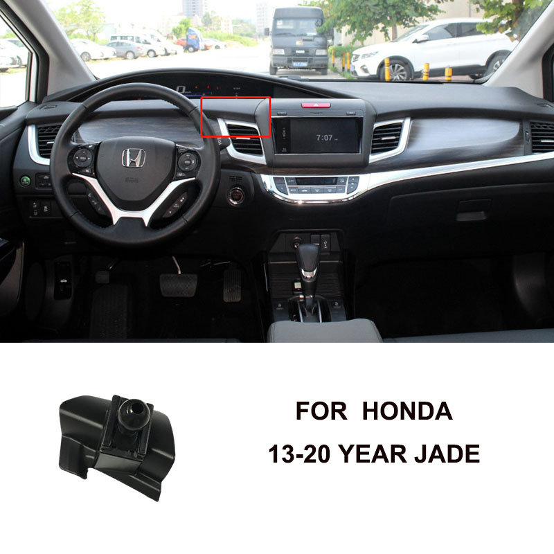 Para honda suportes de telefone do carro base de montagem suporte accord 2004-2024, crv 2008-2024, civic 2006-2024, ajuste jazz 2008-2022