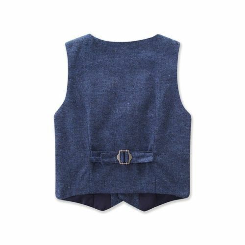 Tout Gentleman bébé garçon vêtements 3 pièces ensemble noeud papillon gilet t-shirt pantalon costume ensembles