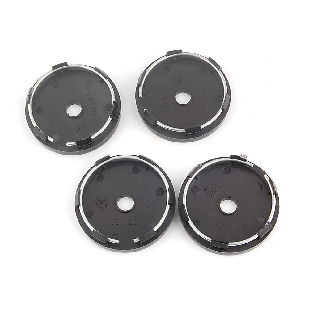 4Pcs Wheels Hubs Covers 60mm Diameter SUV Car Center Cap Hole Hubcap Universal