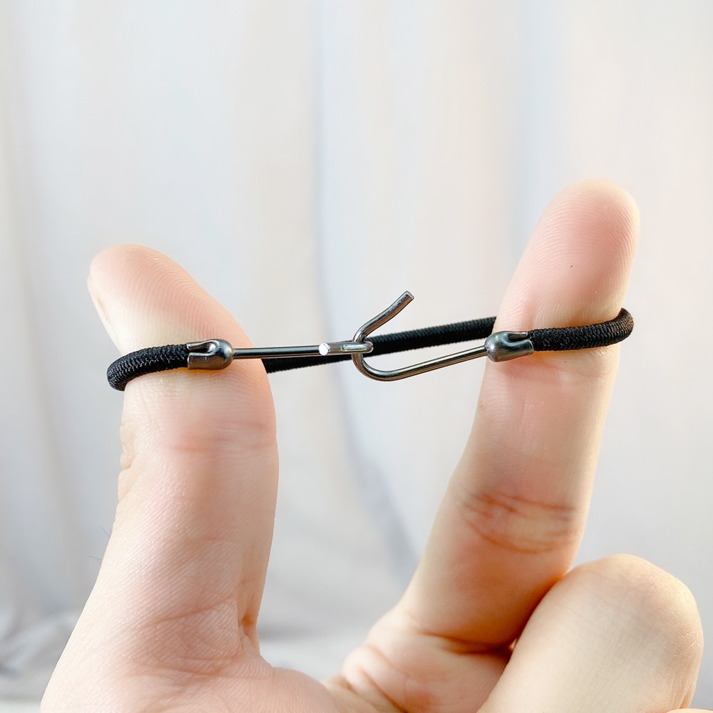5/10 stk hestehale kroker holder bungee band gummistrikk hår tyggegummi hodeplagg styling verktøy hår tilbehør