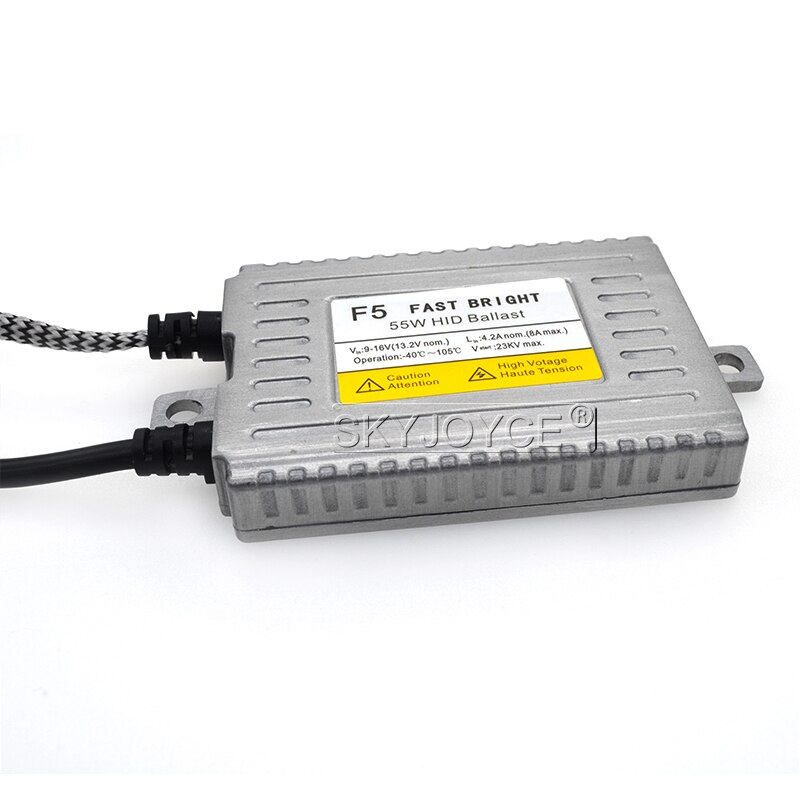DLT F5 55W Fast Bright Xenon HID Ballast Quick Start Slim Digital Ballast Reactor For Car HID Xenon Headlight Bulb Kit 12V 55W