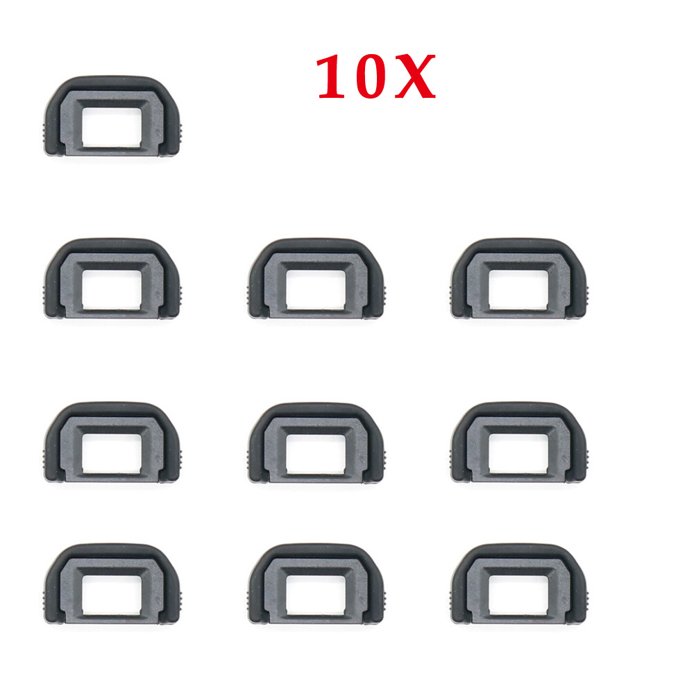 10 PCS 10X EF Visor Ocular de Borracha Ocular Ocular Ocular Olhos Remendo Copa Eye for Canon EOS 600D 550D 650D 700D 1000D