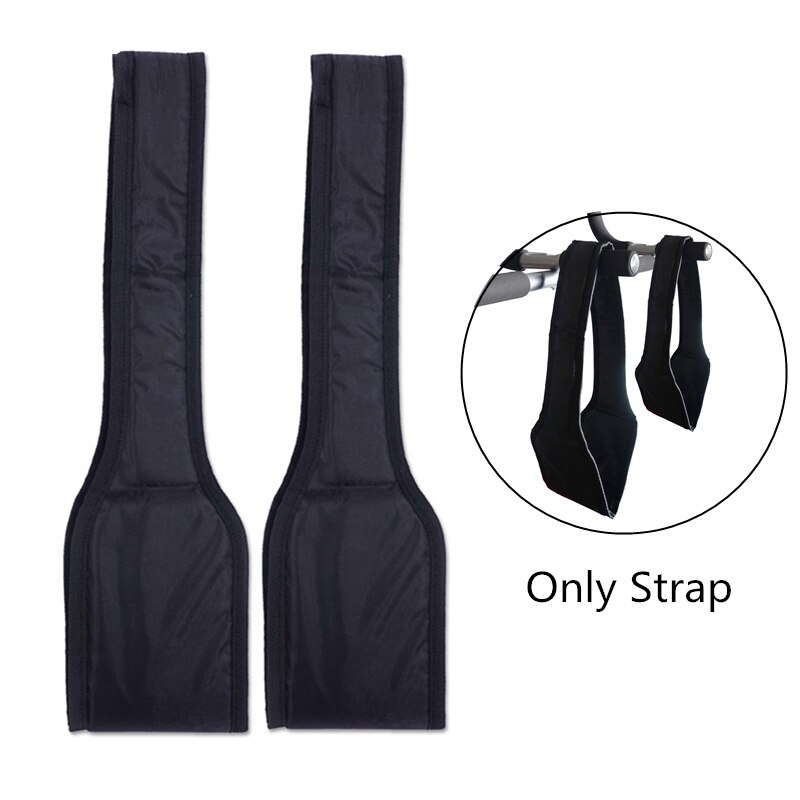 AB Sling Straps-Suspensión resistente al desgarro, par de trabajo pesado para barra de tracción, elevador de piernas colgante, equipo de Fitness para gimnasio en casa: Blanco