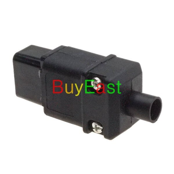 IEC-60320 C19 Female Receptale Power Cord Connector Rewireable Plug 100~250V 16A