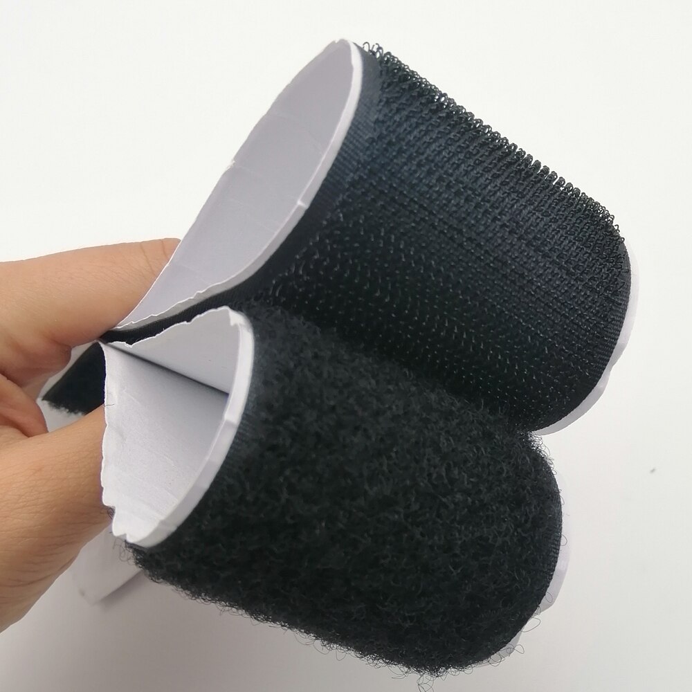 Cinta adhesiva de velcro para manualidades, adhesivo fuerte de 150mm con cinta ajustable, con gancho y bucle