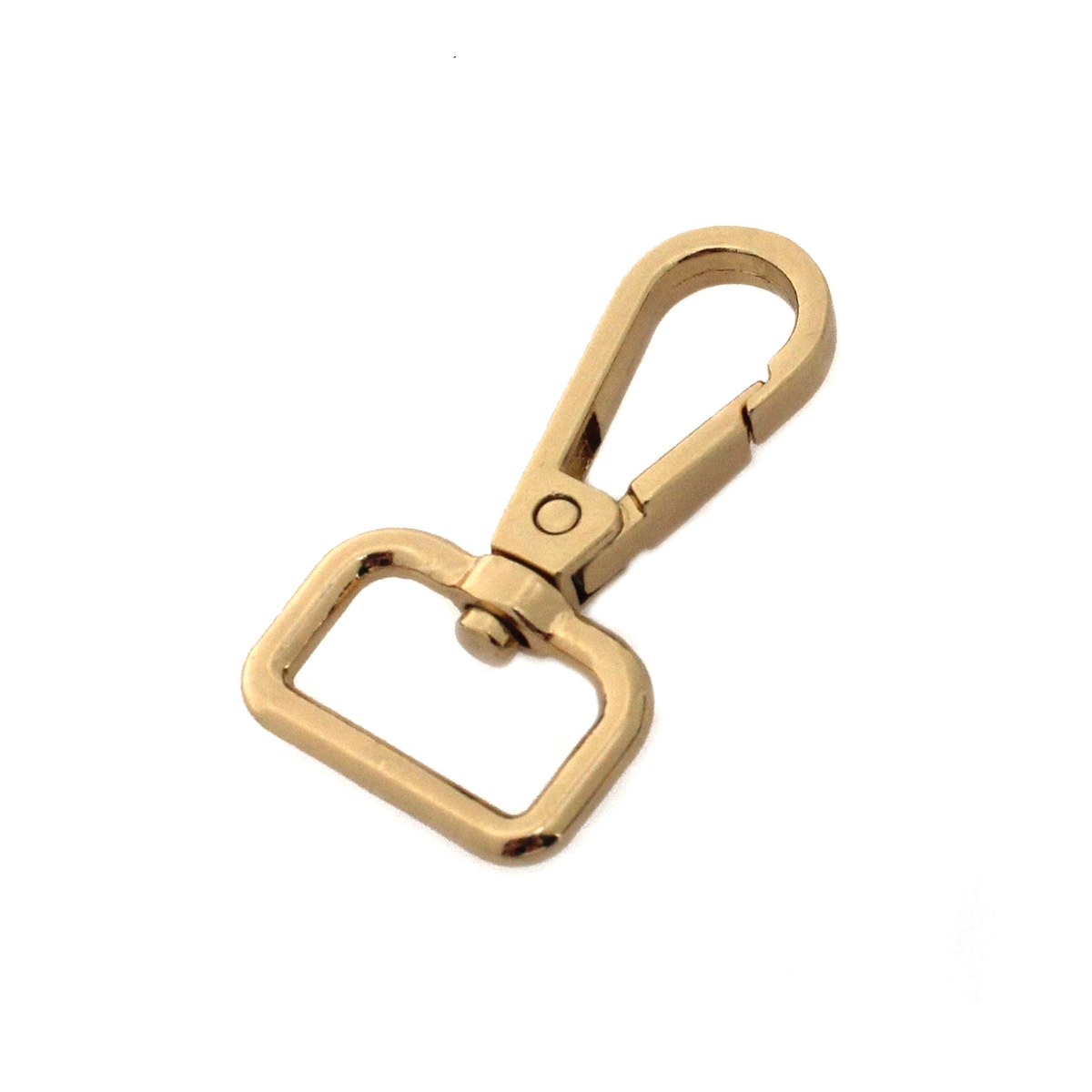 1pcs Metal Snap Hook Swivel Eye Trigger Clip Clasp for Leather Craft Bag Strap Belt Webbing 5/8" 6/8" 1" Three Size More Color: 4# / Gold