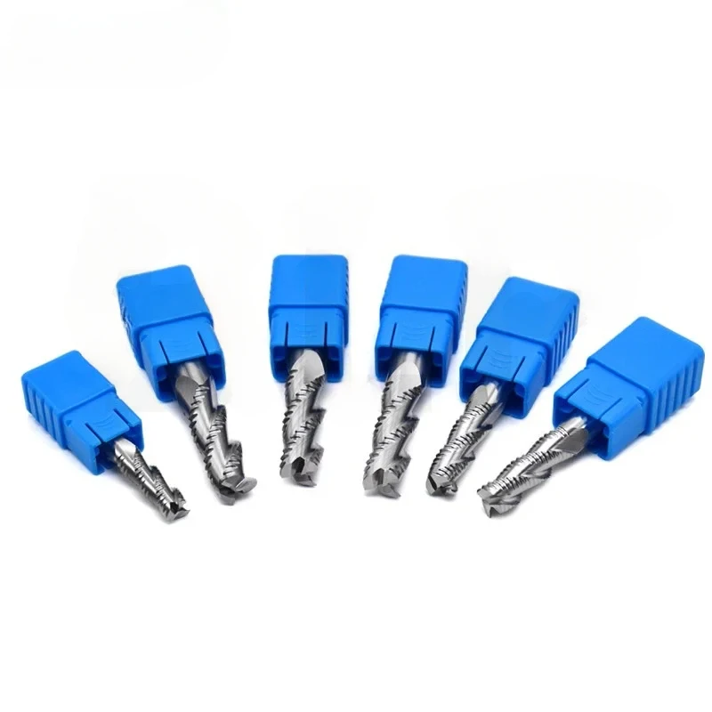 HRC55 Milling Cutter Alloy Coating Tungsten Steel Tool Cnc Maching 4 Blade Roughing Endmills corn Milling Cutter For Metal