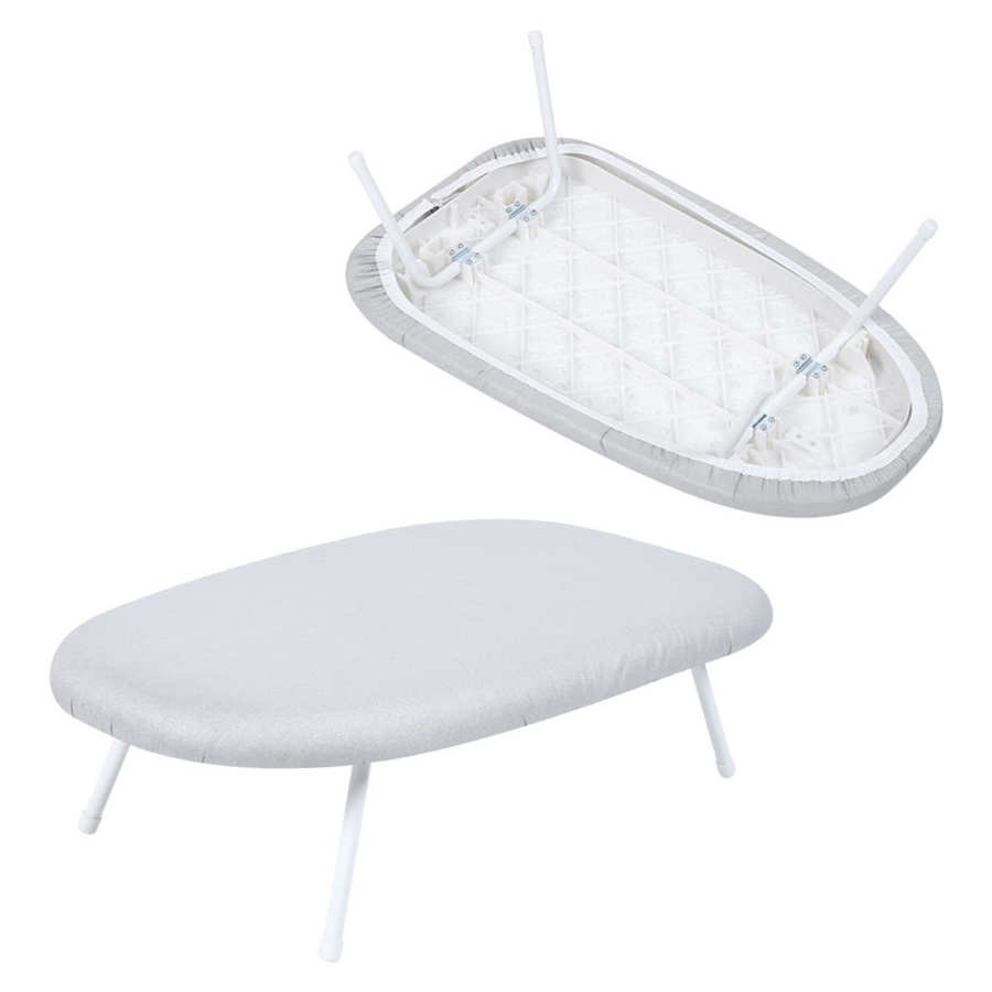Home Use Ironing Board Ironing Table Ironing Desk Folding Steel Tube Mini Household Ironing Board Desktop Ironing Table for Home