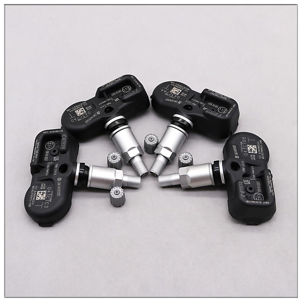 Tire Pressure Sensors FOR Infiniti Q70 QX50 QX70 QX80 Nissan Leaf -2022 433MHz PMV-CA14 TPMS SENSOR 40700-6WY0A 40700-6WY0B