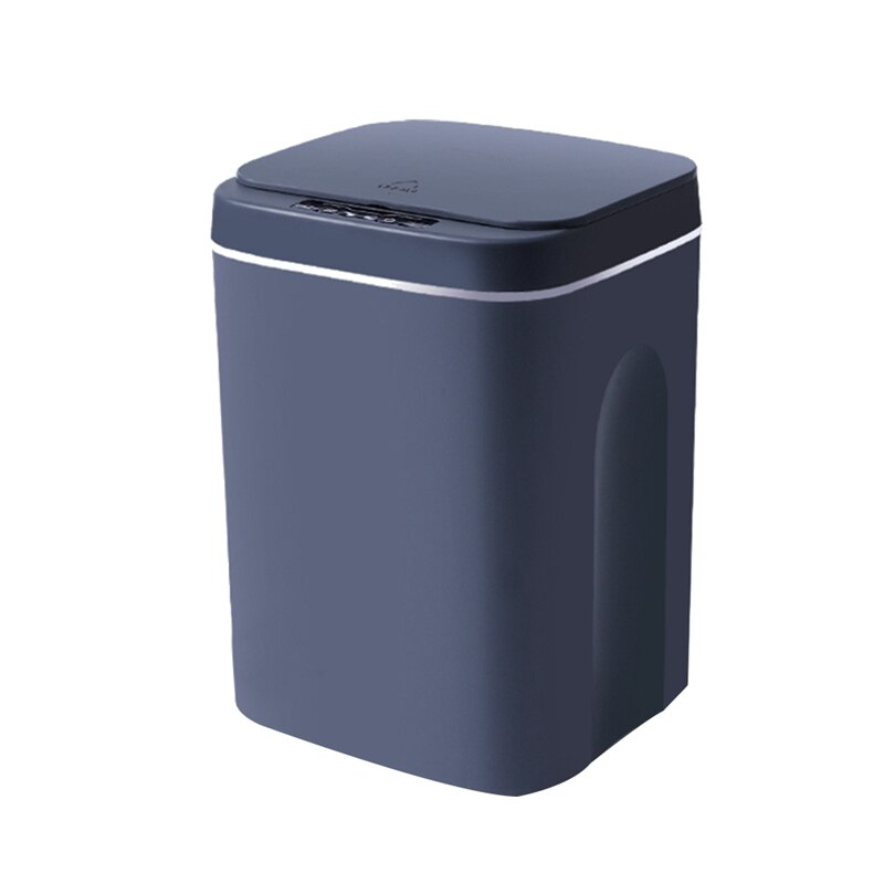 14L USB Charging Smart Trash Can Automatic Sensor Dustbin Intelligent Sensor Rechargeable Electric Waste Bin Rubbish Can