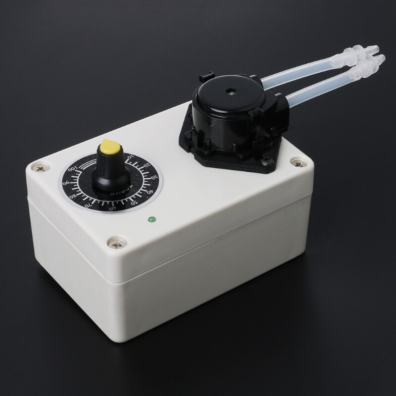 DC 12V Dosing Pump Speed Adjustable Peristaltic Pump For Aquarium Lab Water