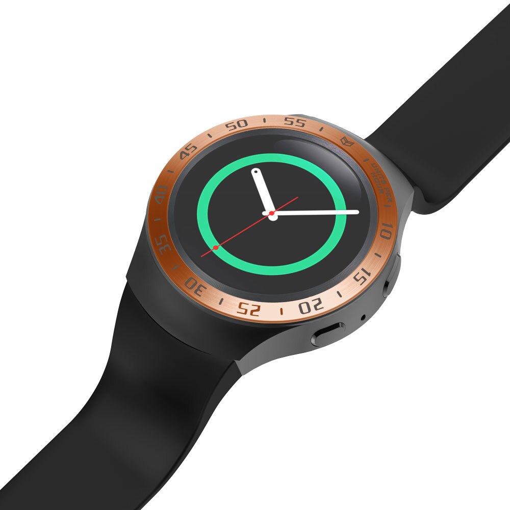 Samsung galaxy watch 42mm/s2 sm-r720 kehys rengas tarvikkeet kansi naarmuuntumista estävä ruostumattomasta teräksestä suojakehä