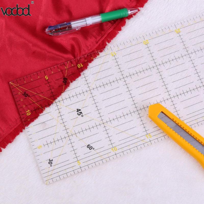 VODOOL 60*15 cm Patchwork Ruler Sewing Ruler Feet Tailor Rule Yardstick Cloth Cut Student DIY Hand Footage International General
