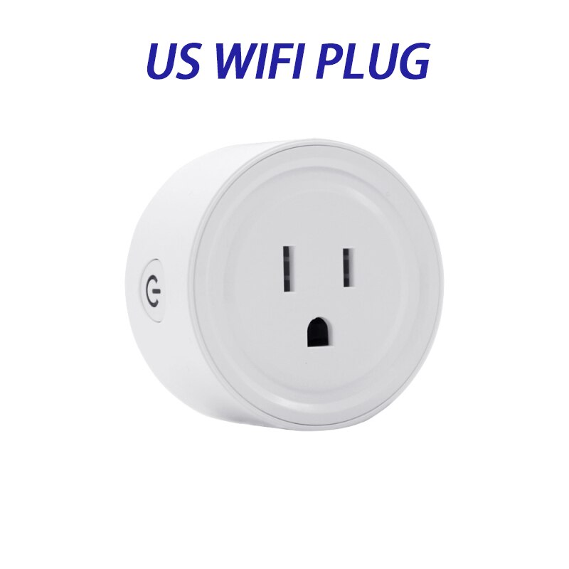 WiFi Smart Plug 10A EU UK US Adapter Wireless Remote Control Power Monitor Timer Socket For Google Home Alexa Home Accessories: US plug / 4pcs