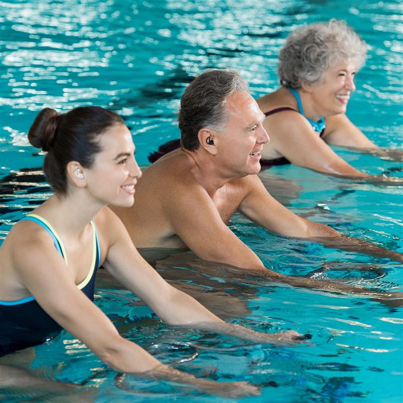 4pcs Swimmer Ear Plugs Water Protection Adult Swimming Bathing Ear Plugs