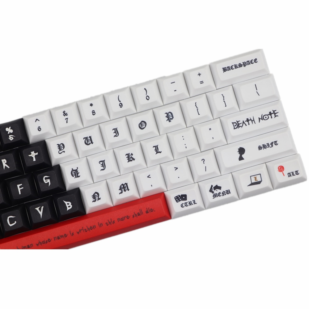 DSA pbt keycap dye sub keycaps 61 keys For cherry mx switch