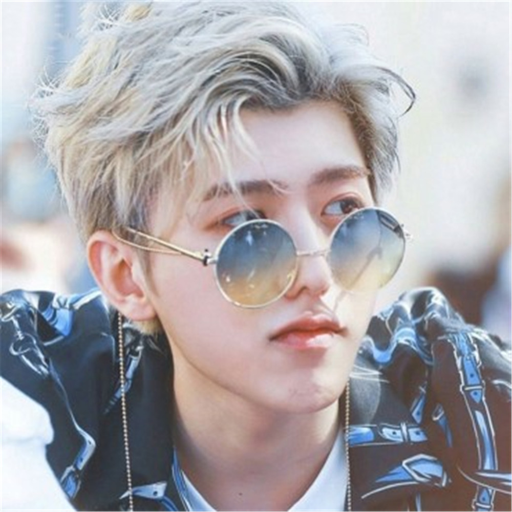 1PCS Small Round Sunglasses Women Famous Brand Vintage Sun Glasses Female Retro Personality Metal Eyewear Style