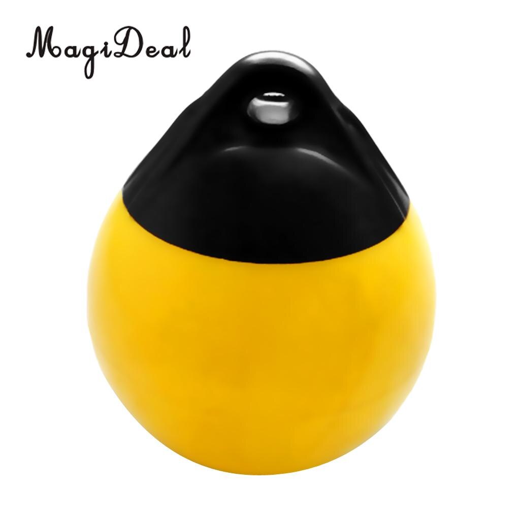 MagiDeal Durable Heavy Duty PVC Marine Boat Premium PVC Bumper Dock Shield Protection for Kayak Canoe Boat Accessories: Black Yellow