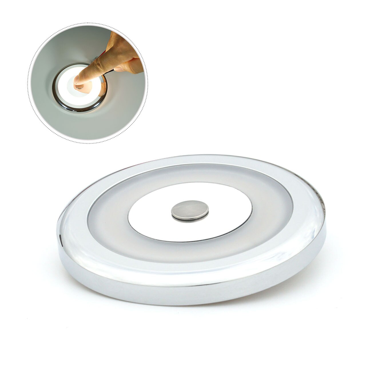 Genuine Marine Ultra-thin LED Ceiling Light 12/24V Car Interior LED Dome Reading Lamp With Dimmer Switch RV Camper Accessories