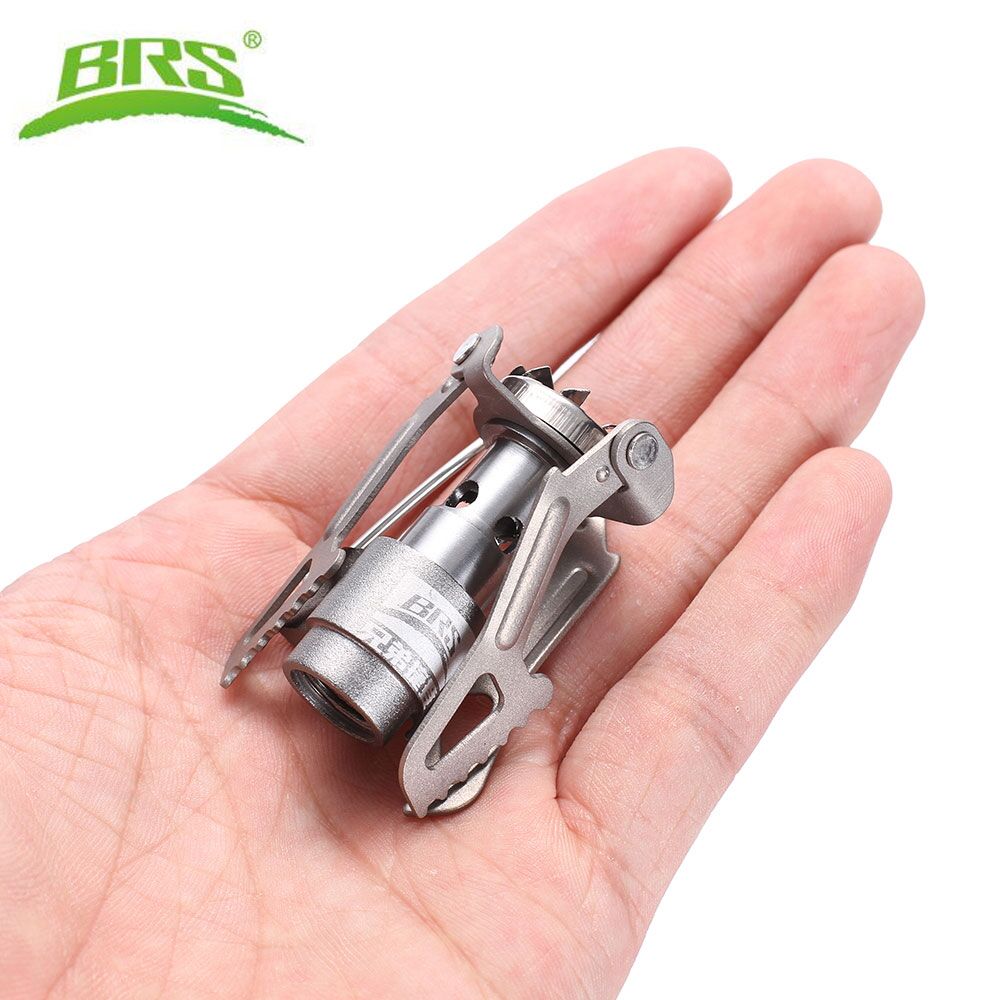 BRS-3000T Ultralichte 25G Titanium Legering Camping Kachel Outdoor Miniatuur Gas Brander Picknick Cookout: Default Title