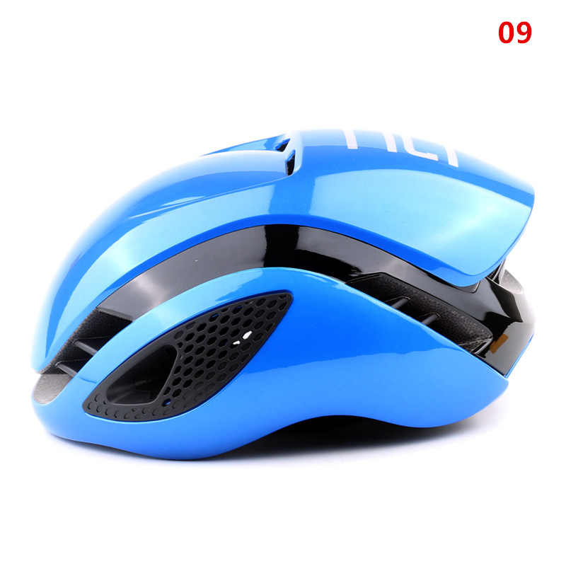 Rennradhelm Aero Fahrradhelm für Männer Frauen Fahrradausrügestochen Helm Sport Sicherheitskappe Größe M und Größe L: l / Dunkelblau