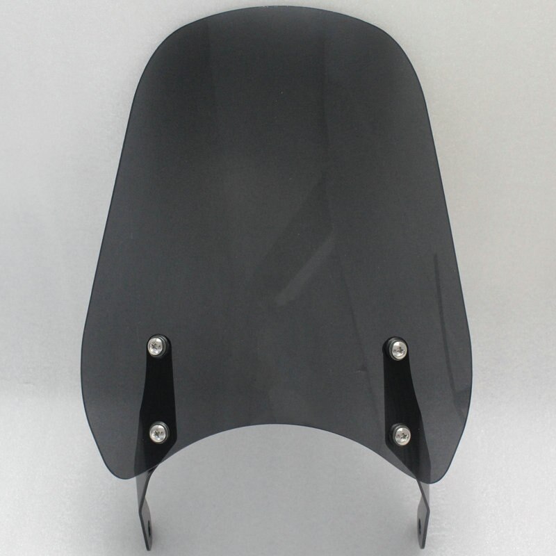 Parabrisas para Moto Guzzi V7 II III Stone Racer, soporte especial de carbono Milano, montaje de Faro, -750: Marfíl