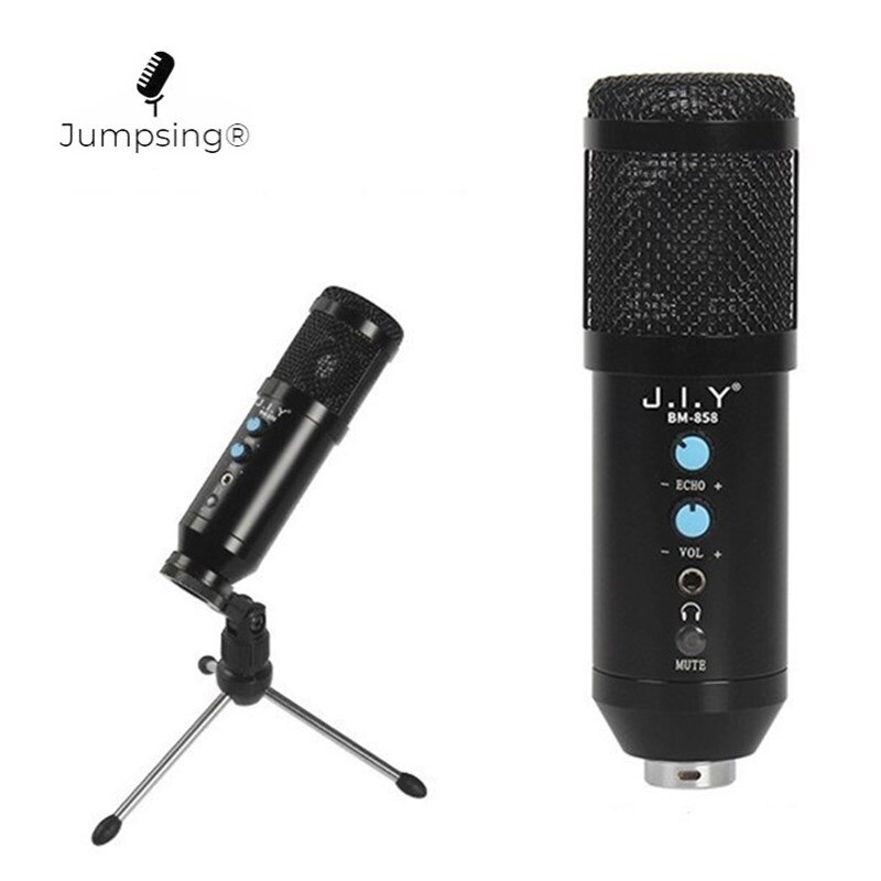 Capacitive Microphone Mobile Phone Computer Sound Recording Card Integrated Direct-broadcast Device USB Large Diaphragm Standard