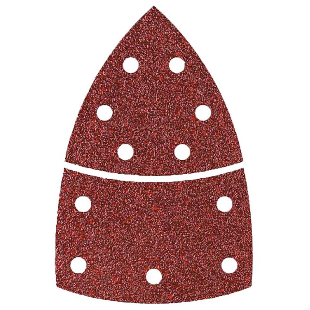 40PCS Sandpaper Sheets Hook and Loop Sanding Sheets 105 x 152mm 11 holes Grain Disk Sandpaper 60 240Grits Sanding