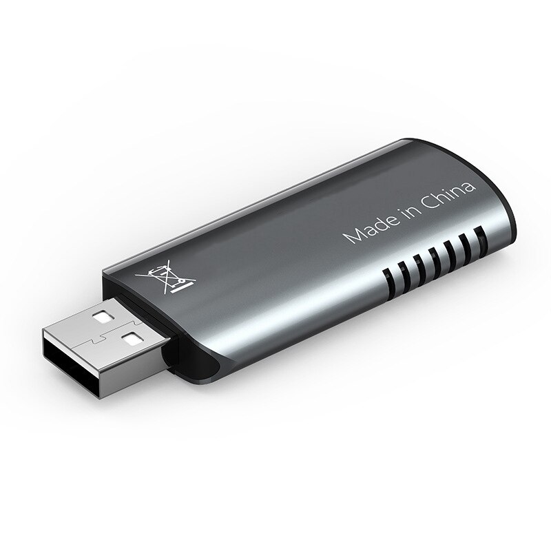 Hdmi til usb 2.0 videooptagelseskort 1080p optager til obs spil live streamer video o capture kort