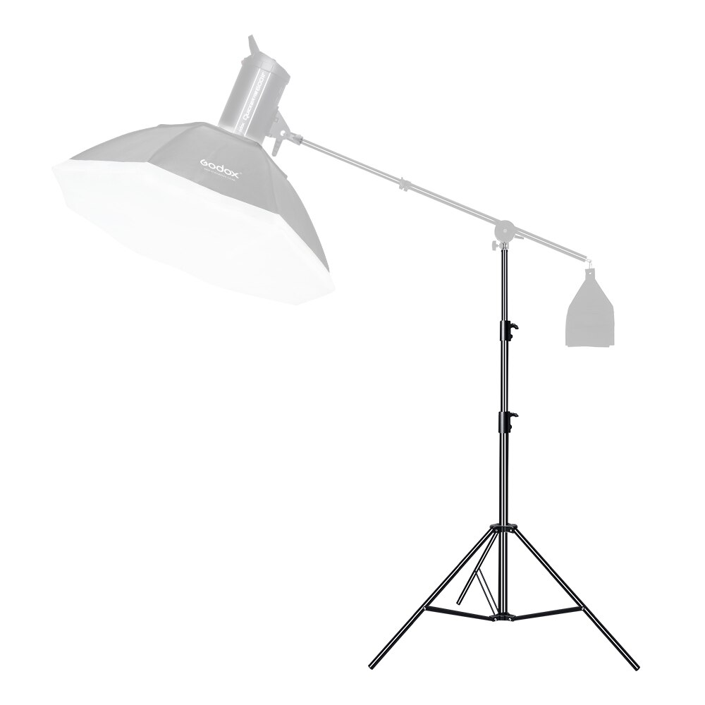 Godox 110 inch 280cm Light Stand 1/4 Screw Heavy Duty Tripod for Studio Flash Light Softbox Umbrellas Reflector