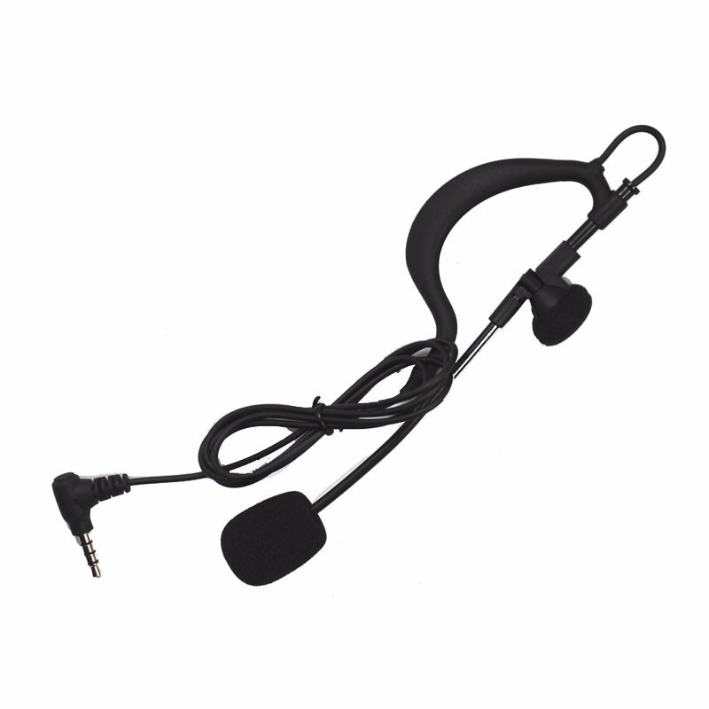 Erotuomari korvanappikuulokeliitäntä 3.5mm kuulokkeet vnetphone  v6c v6 v4c v4 fbim  v2-500 -moottoripyörälle bluetooth -intercom bt -interphone